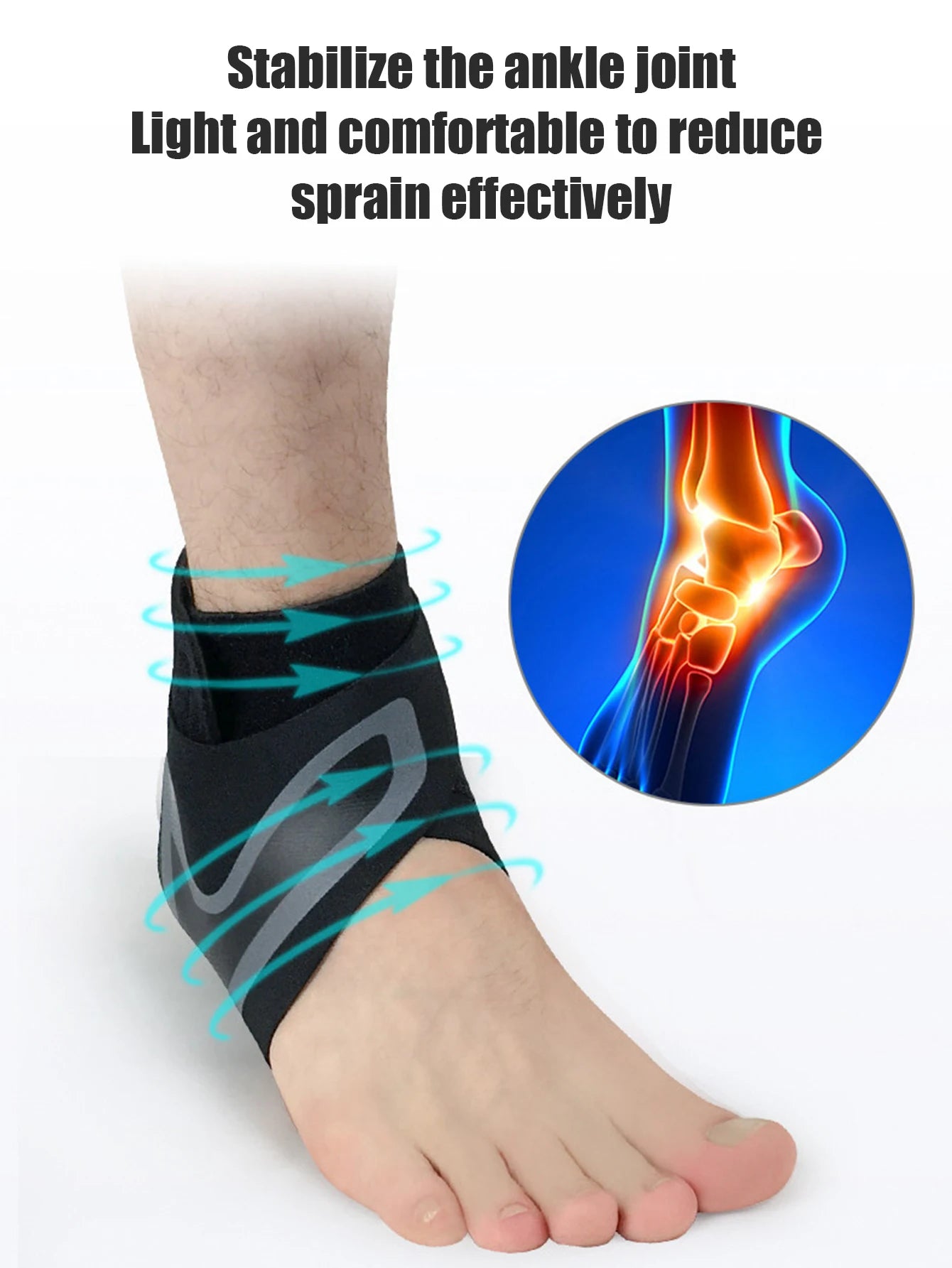 Cavigliera Sportiva Anti-Distorsione